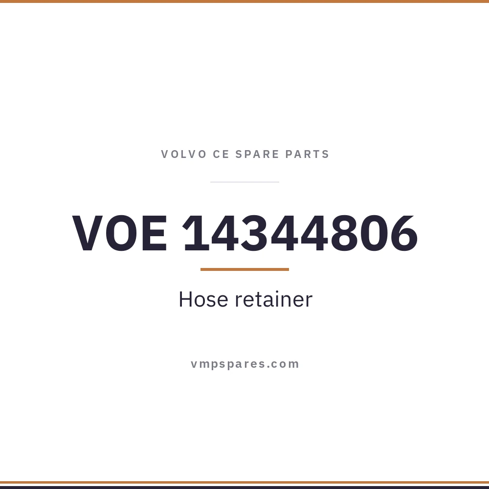 VOE 14344806 – Hose retainer