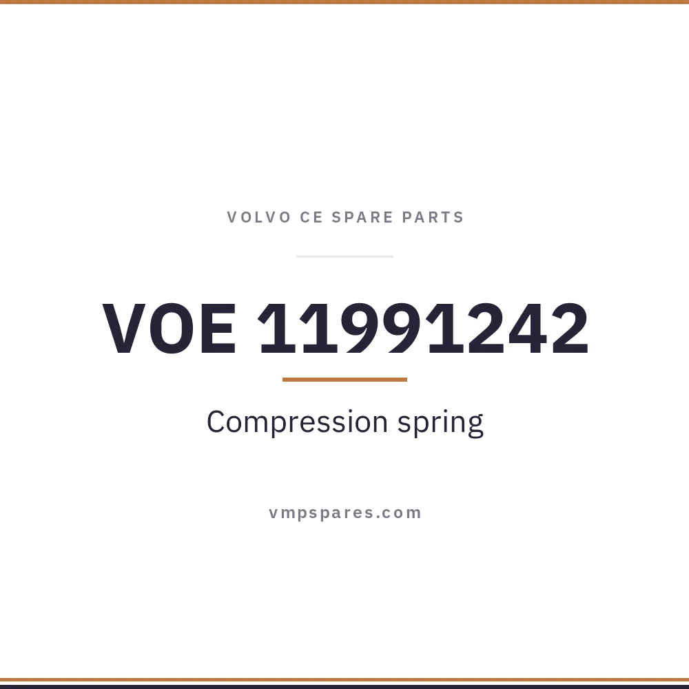 VOE 11991242 – Compression spring