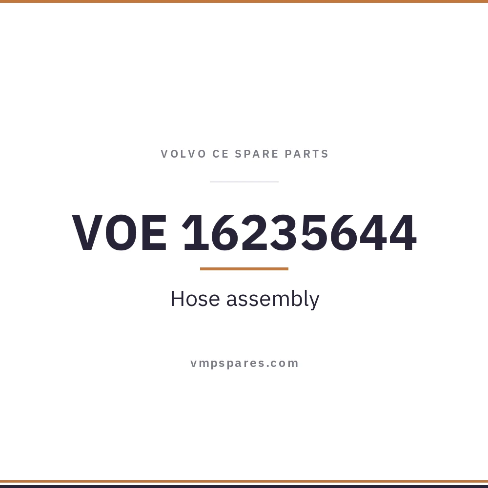 VOE 16235644 – Hose assembly