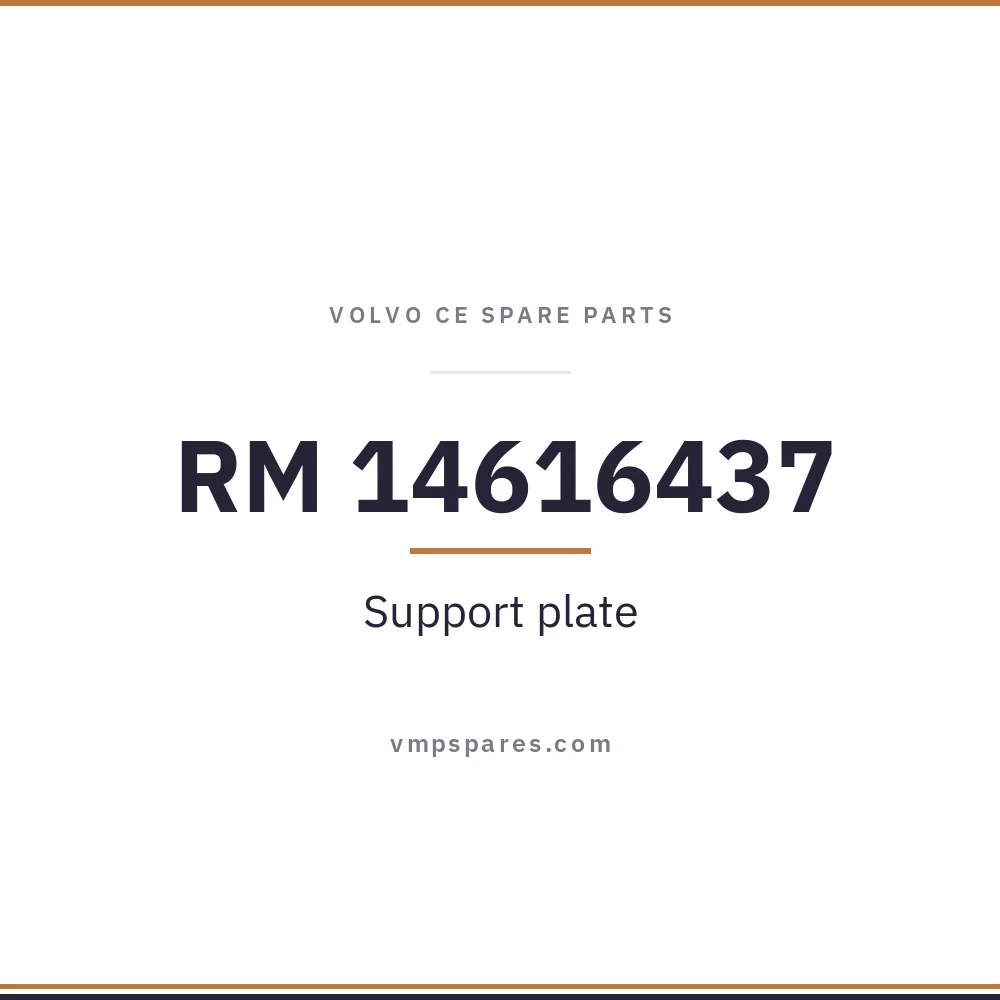 RM 14616437 – Support plate