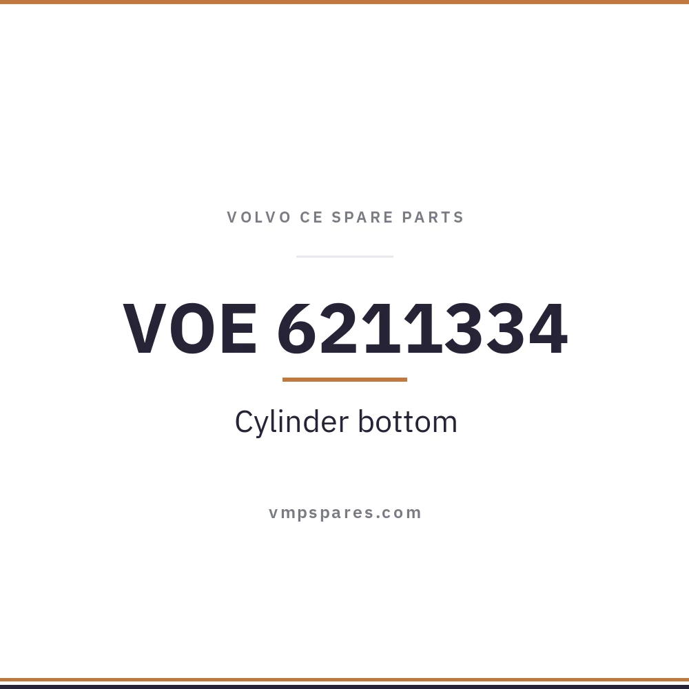 VOE 6211334 – Cylinder bottom