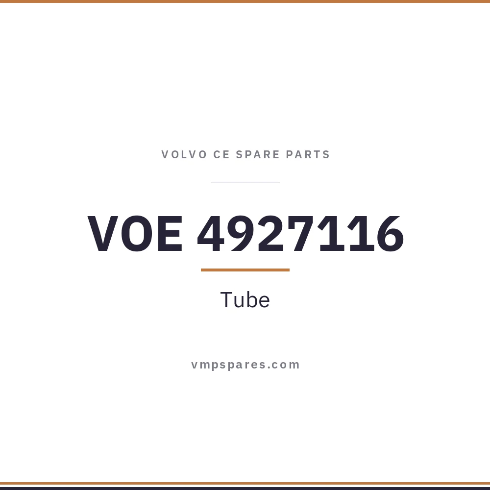 VOE 4927116 – Tube