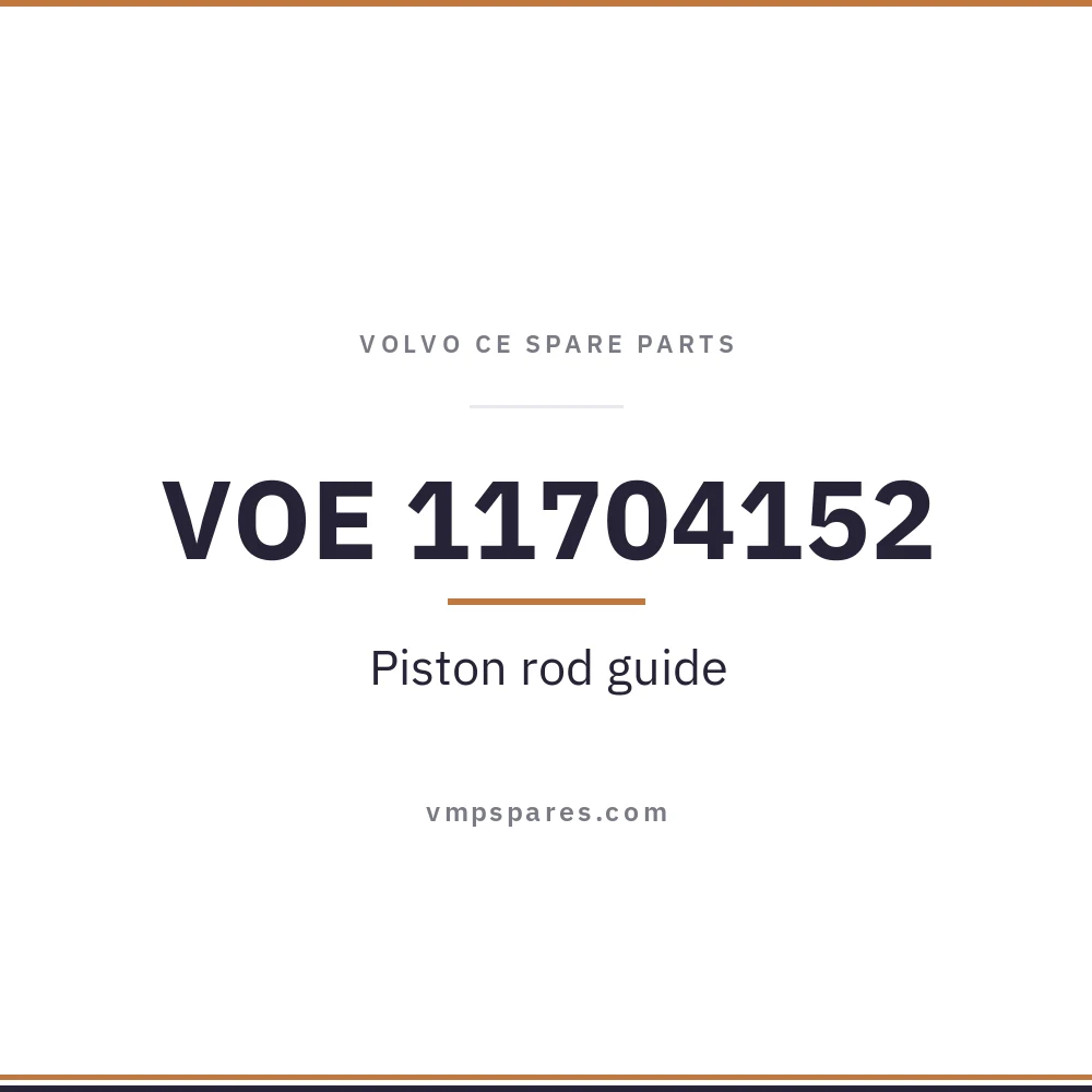 VOE 11704152 – Piston rod guide