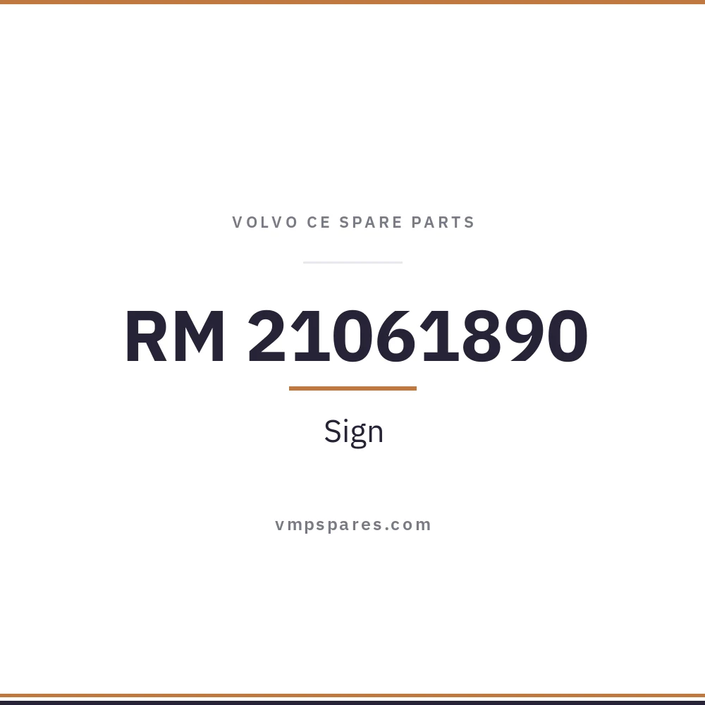 RM 21061890 – Sign