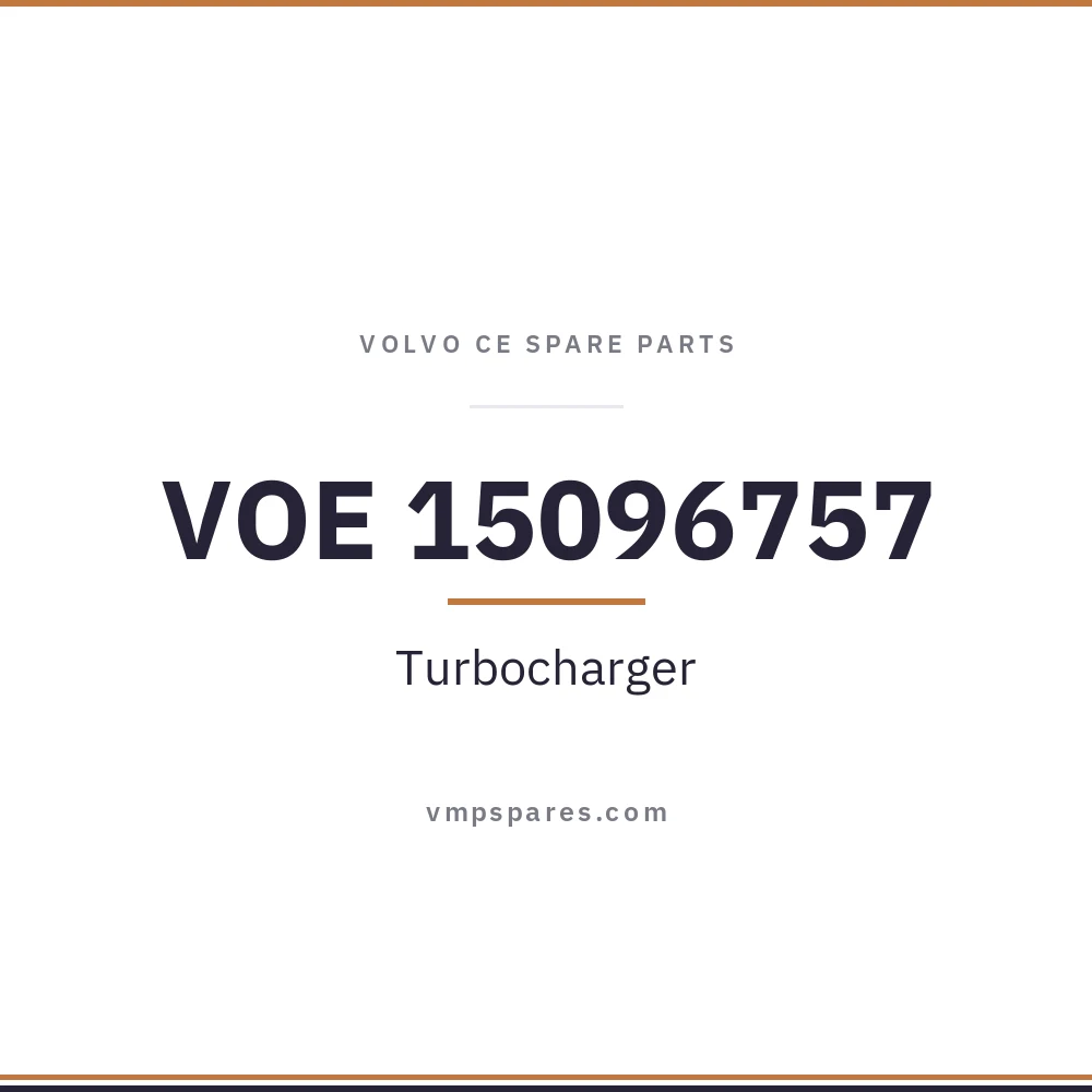 VOE 15096757 – Turbocharger