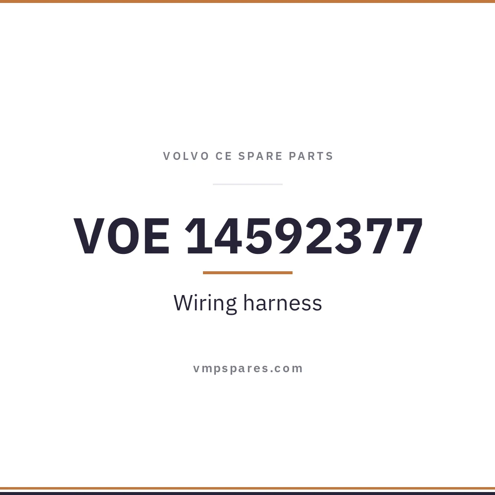 VOE 14592377 – Wiring harness