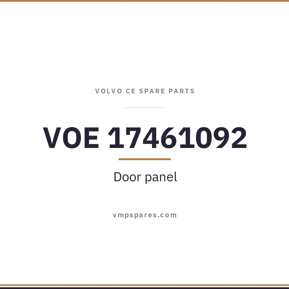 VOE 17461092 – Door panel