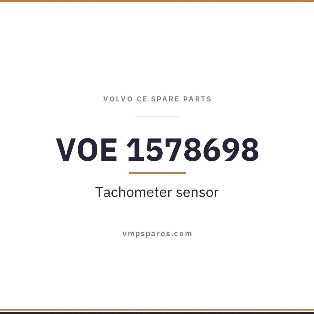 VOE 1578698 – Tachometer sensor