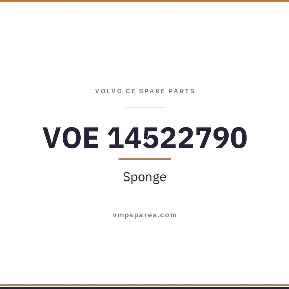 VOE 14522790 – Sponge