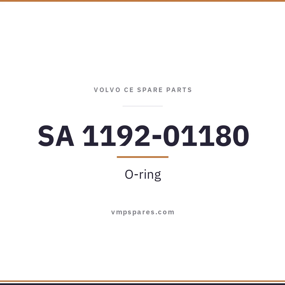 SA 1192-01180 – O-ring