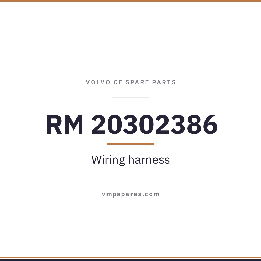 RM 20302386 – Wiring harness