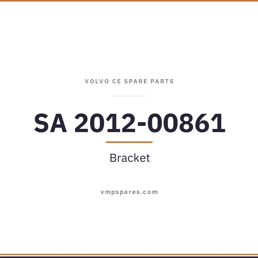 SA 2012-00861 – Bracket