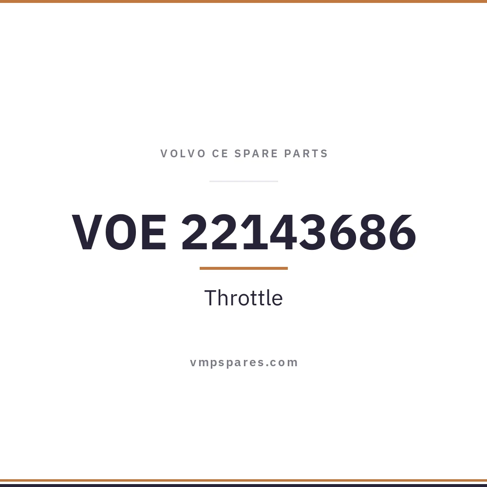 VOE 22143686 – Throttle