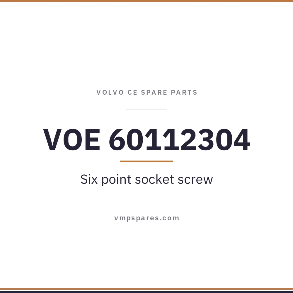 VOE 60112304 – Six point socket screw