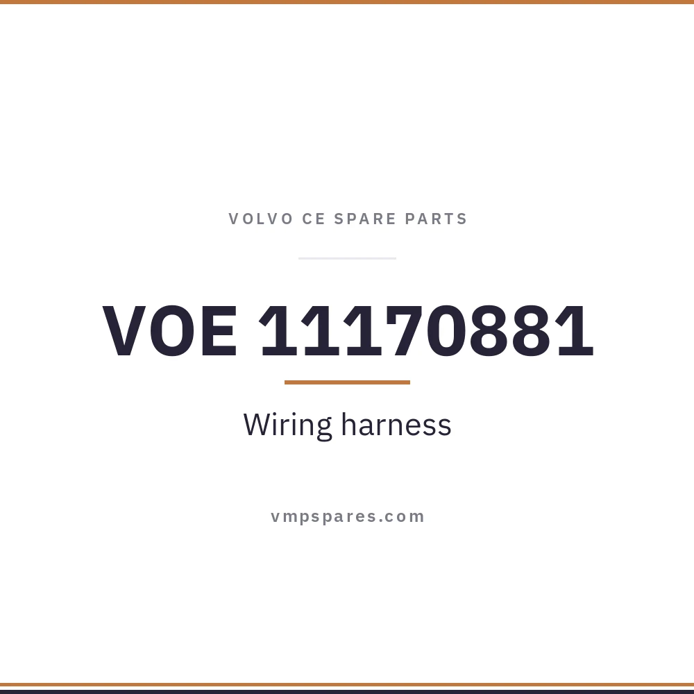 VOE 11170881 – Wiring harness