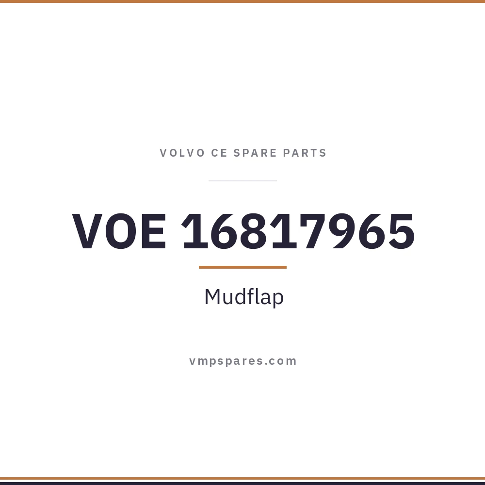 VOE 16817965 – Mudflap