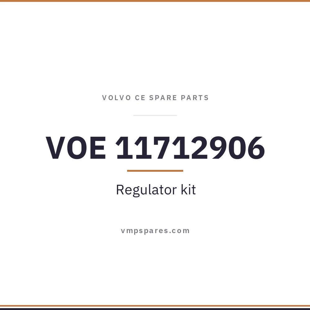 VOE 11712906 – Regulator kit