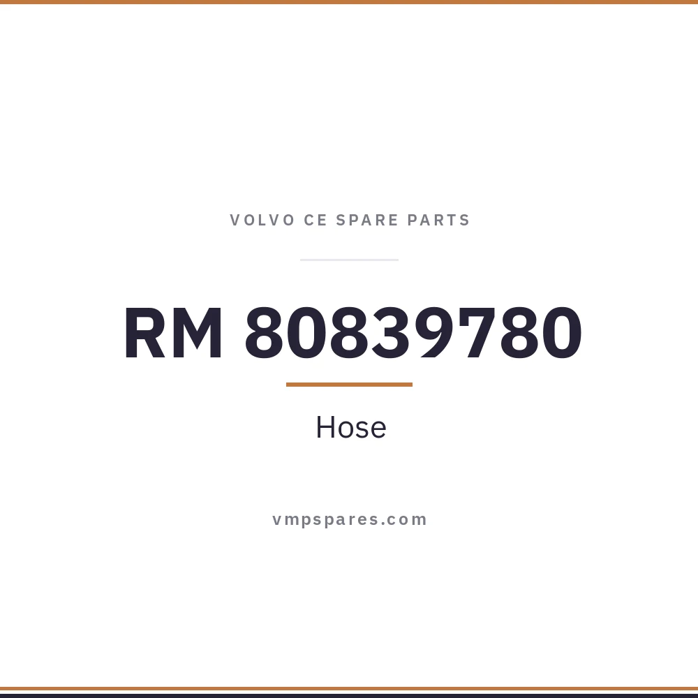 RM 80839780 – Hose
