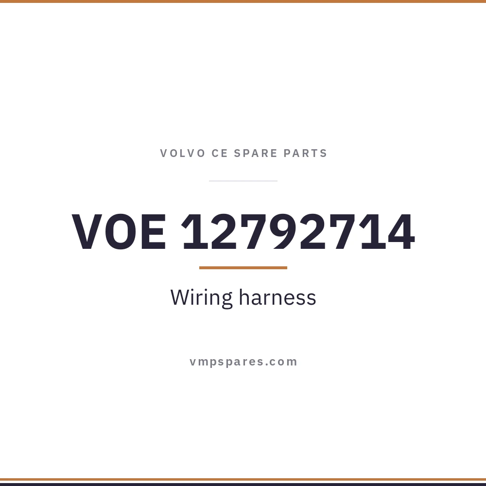 VOE 12792714 – Wiring harness