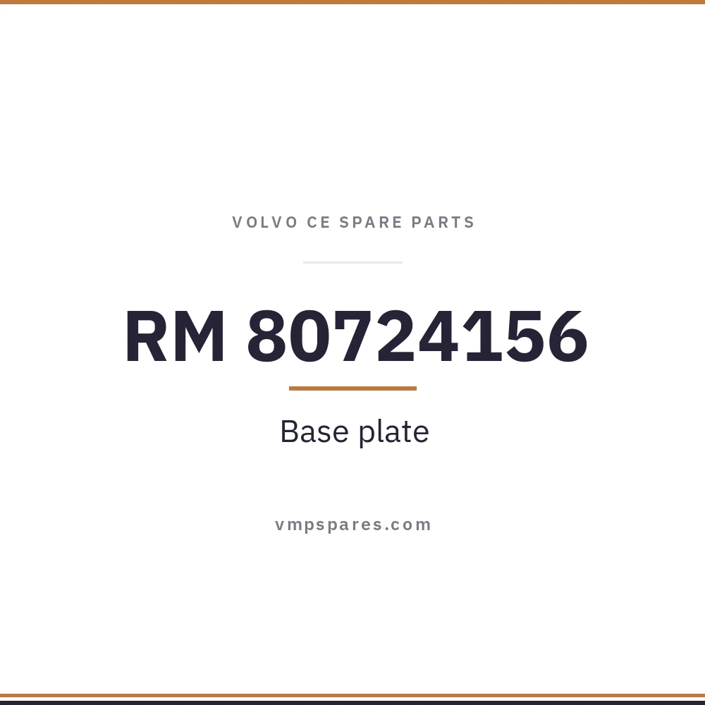 RM 80724156 – Base plate