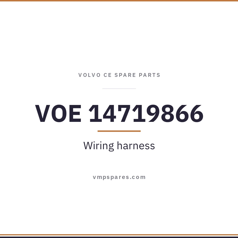 VOE 14719866 – Wiring harness