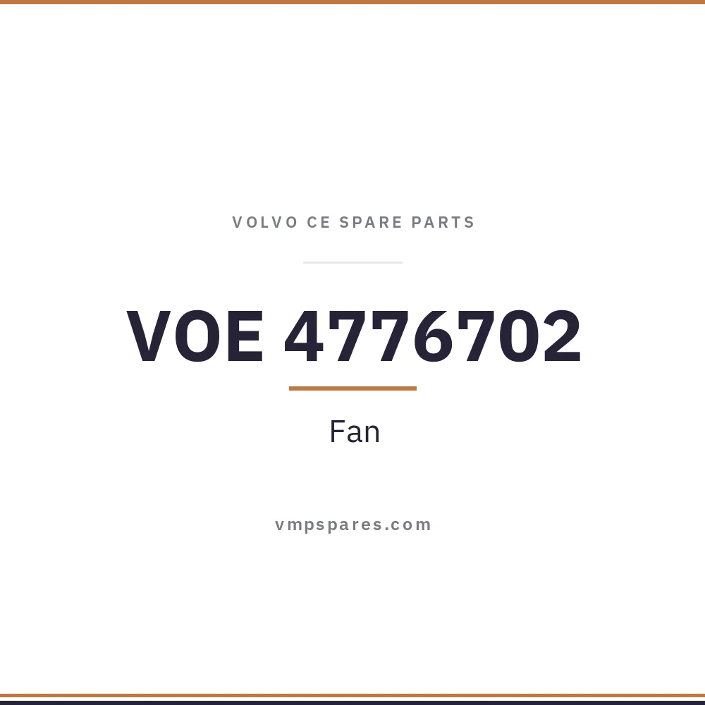 VOE 4776702 – Fan