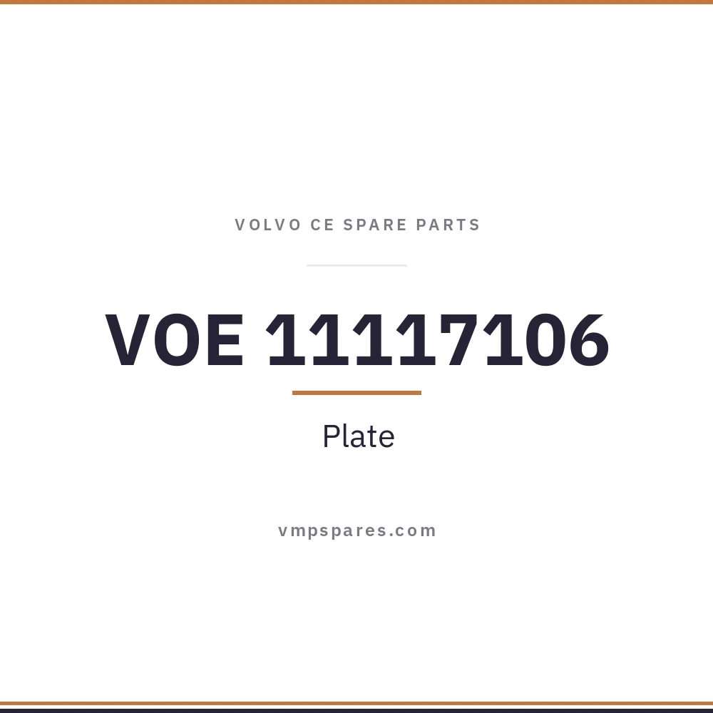 VOE 11117106 – Plate