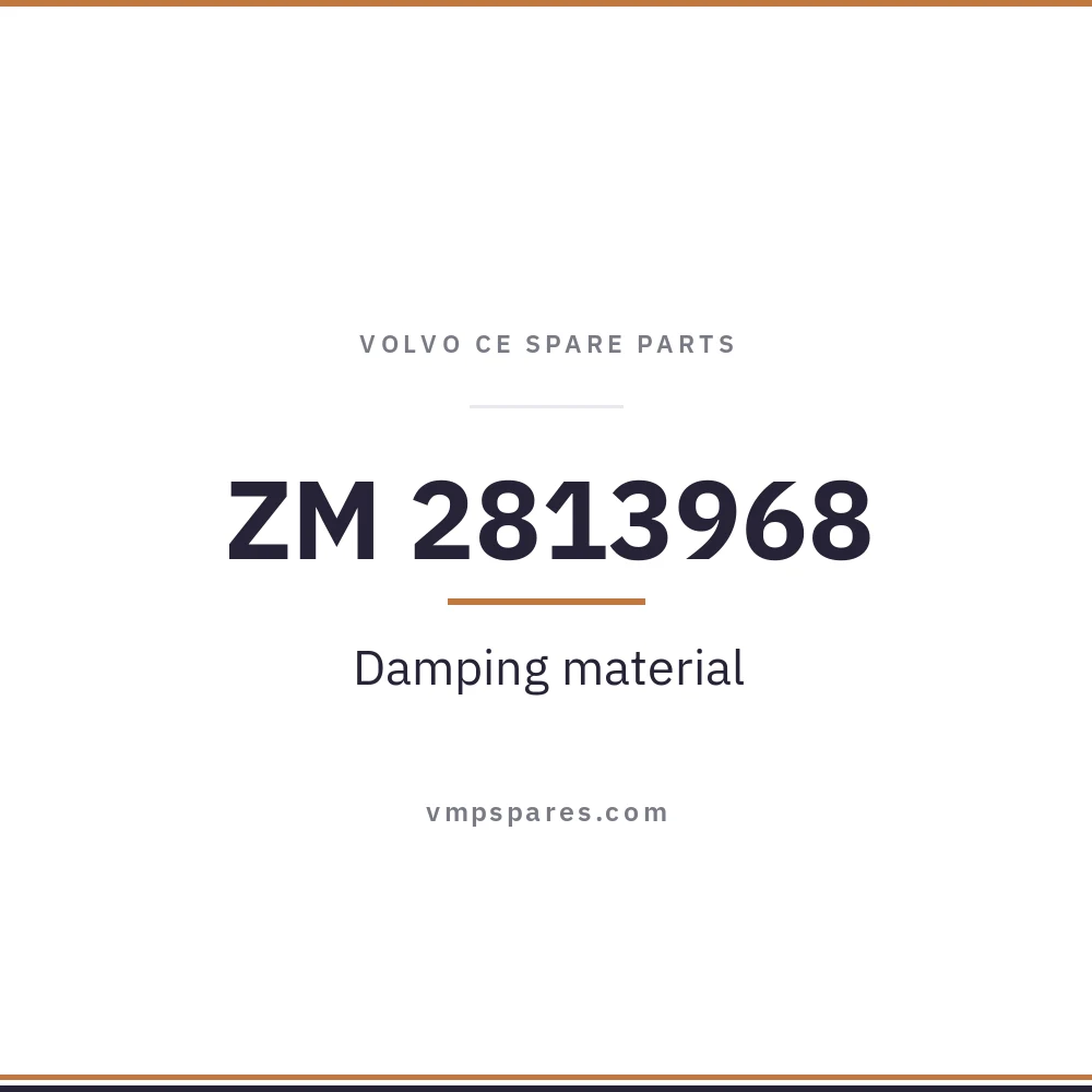 ZM 2813968 – Damping material