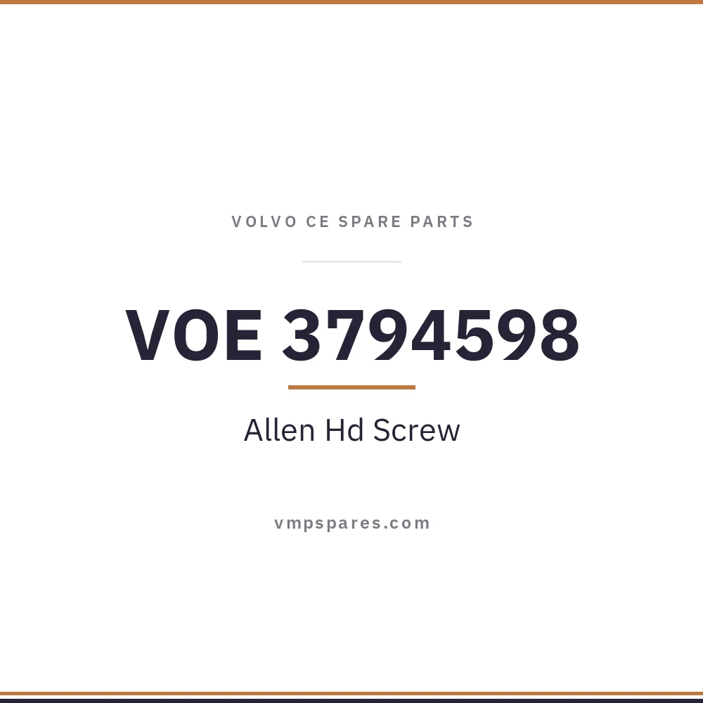 VOE 3794598 – Allen Hd Screw