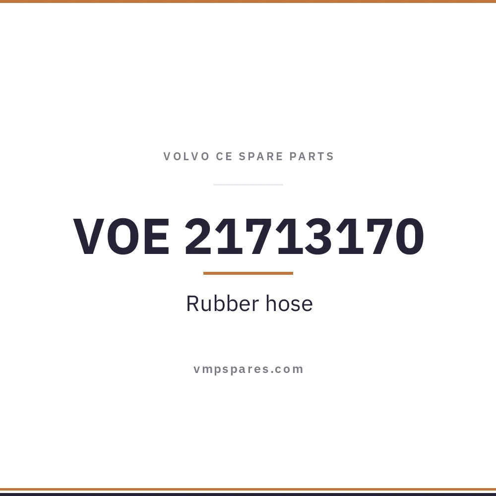 VOE 21713170 – Rubber hose