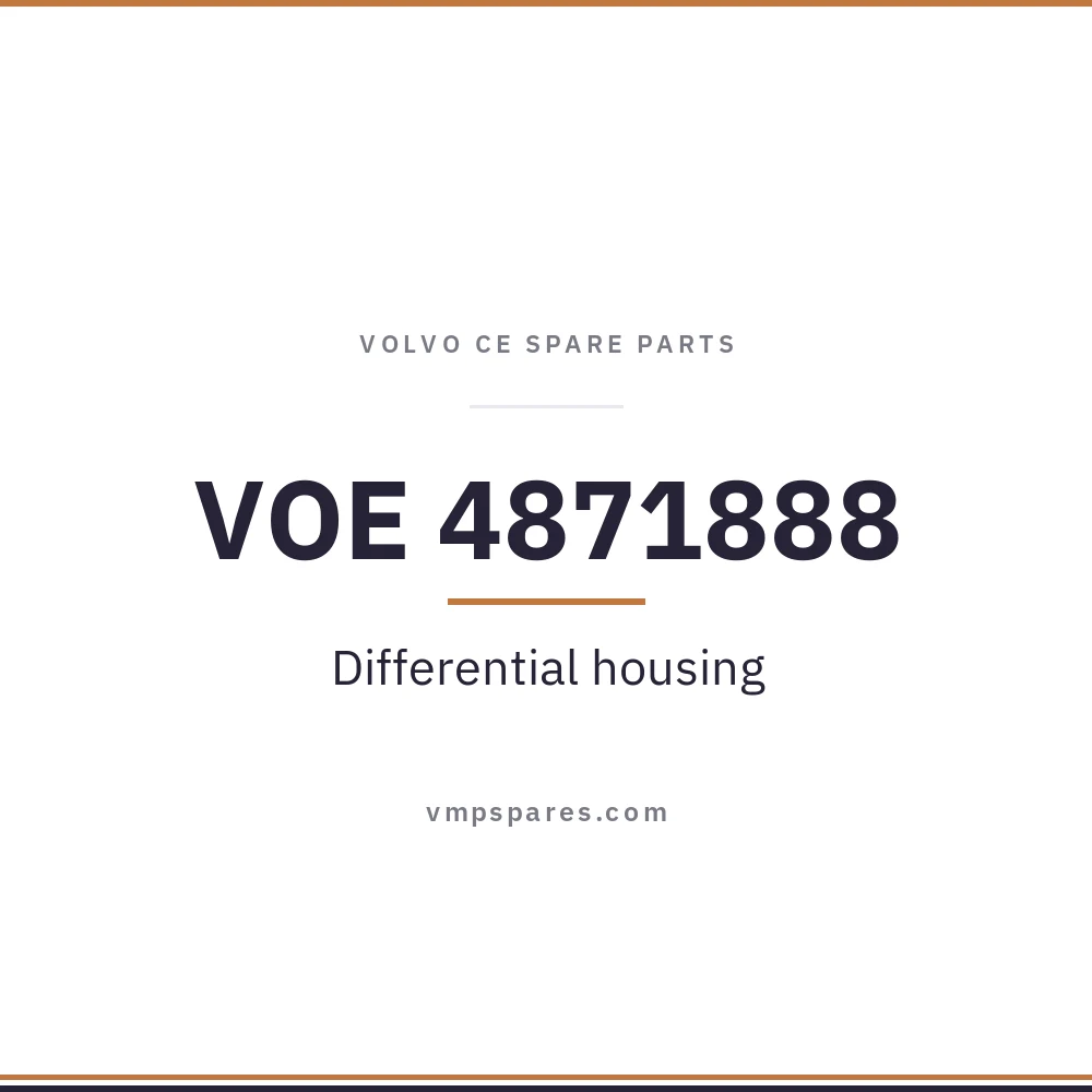 VOE 4871888 – Differential housing