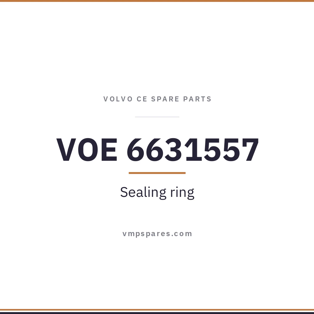 VOE 6631557 – Sealing ring