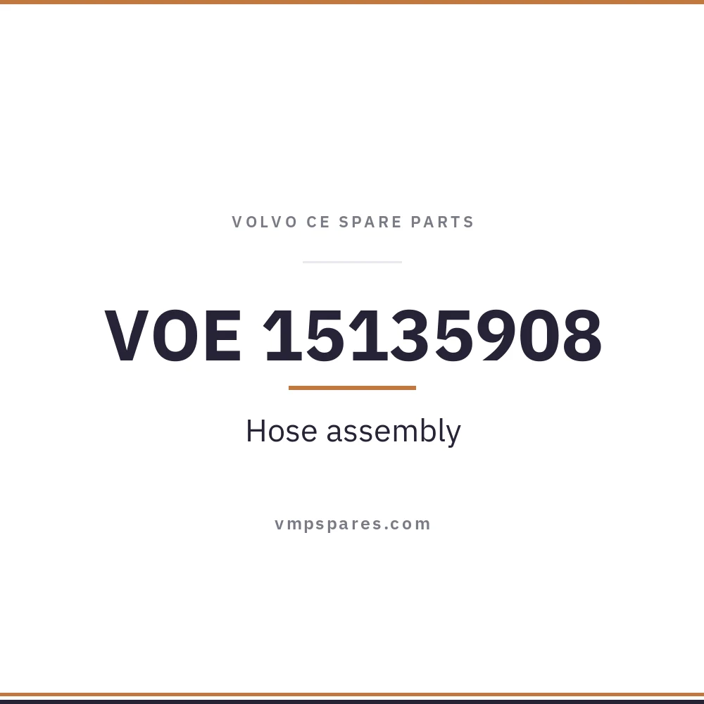VOE 15135908 – Hose assembly