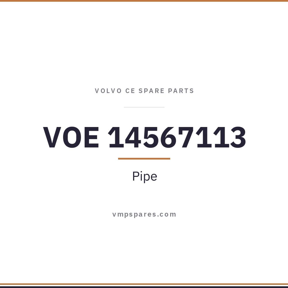 VOE 14567113 – Pipe