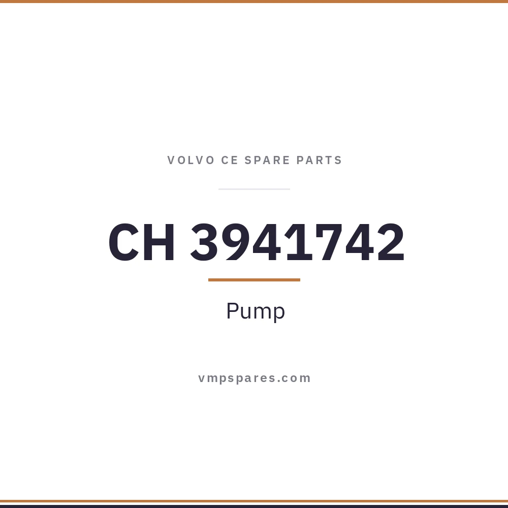 CH 3941742 – Pump