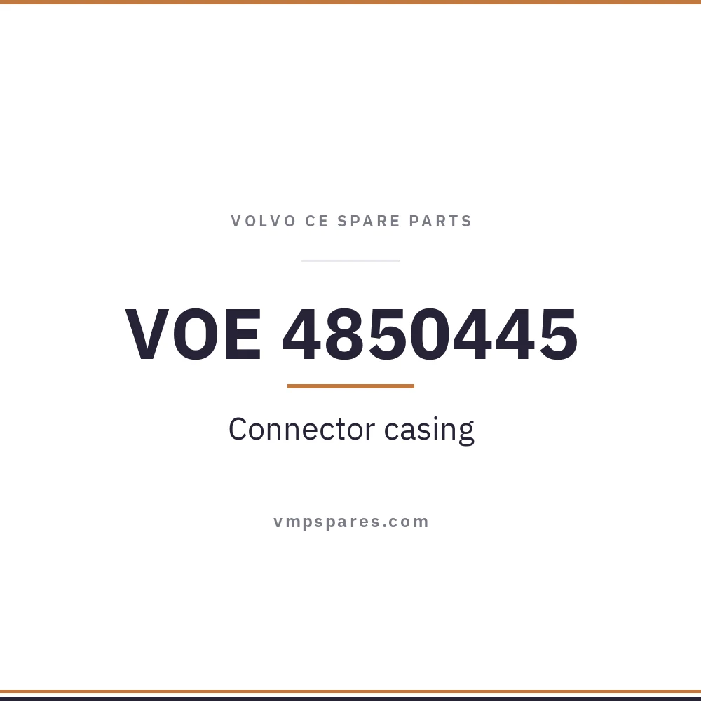 VOE 4850445 – Connector casing