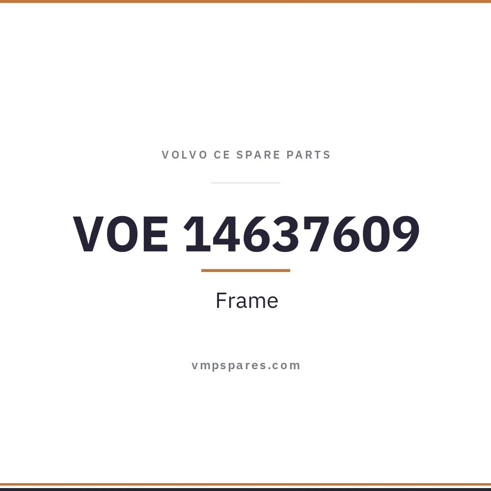 VOE 14637609 – Frame