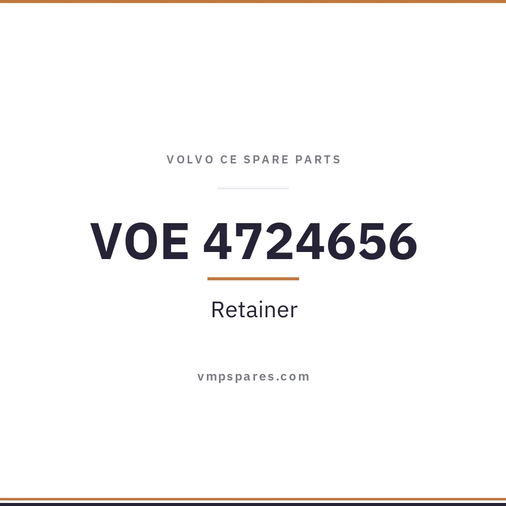 VOE 4724656 – Retainer