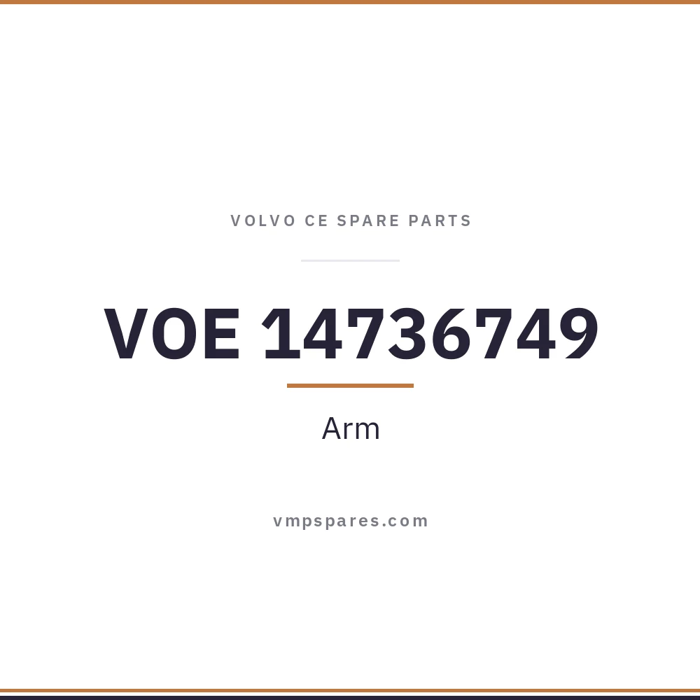 VOE 14736749 – Arm