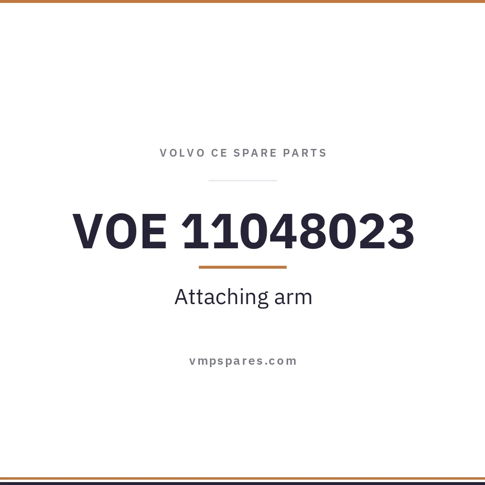 VOE 11048023 – Attaching arm