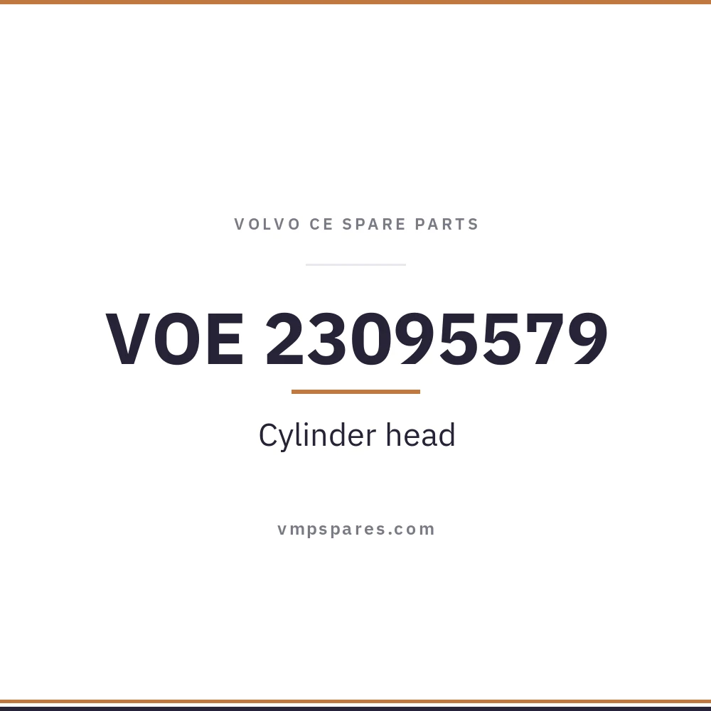 VOE 23095579 – Cylinder head