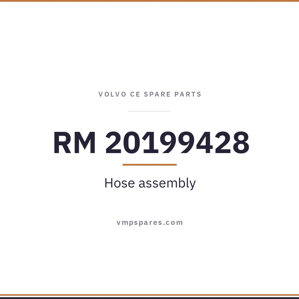 RM 20199428 – Hose assembly