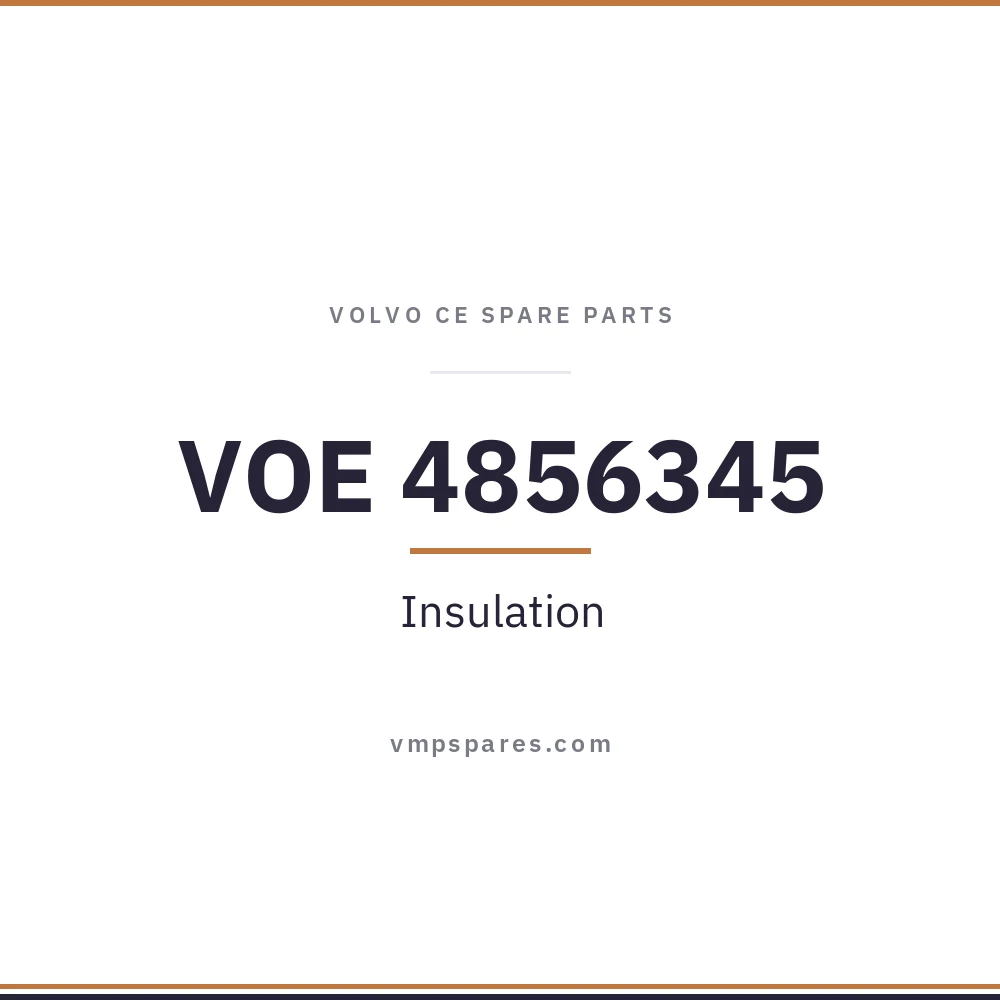 VOE 4856345 – Insulation