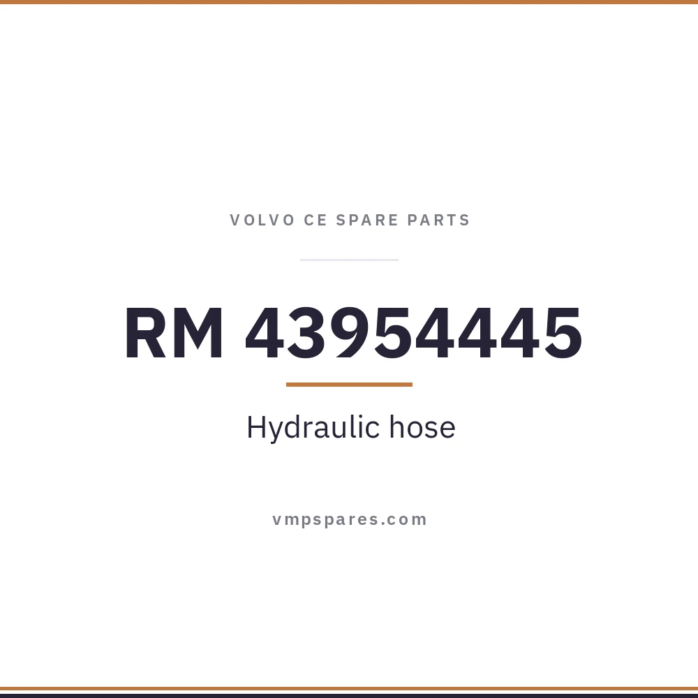 RM 43954445 – Hydraulic hose