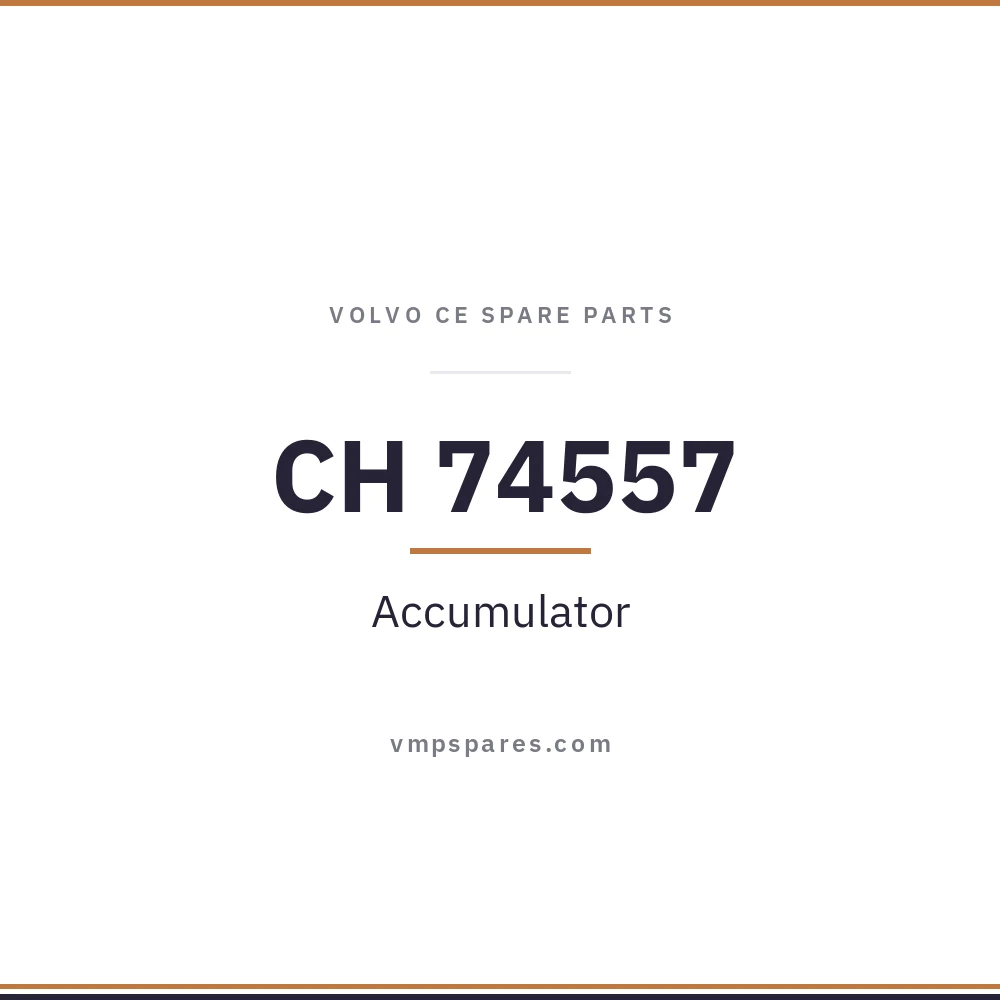 CH 74557 – Accumulator