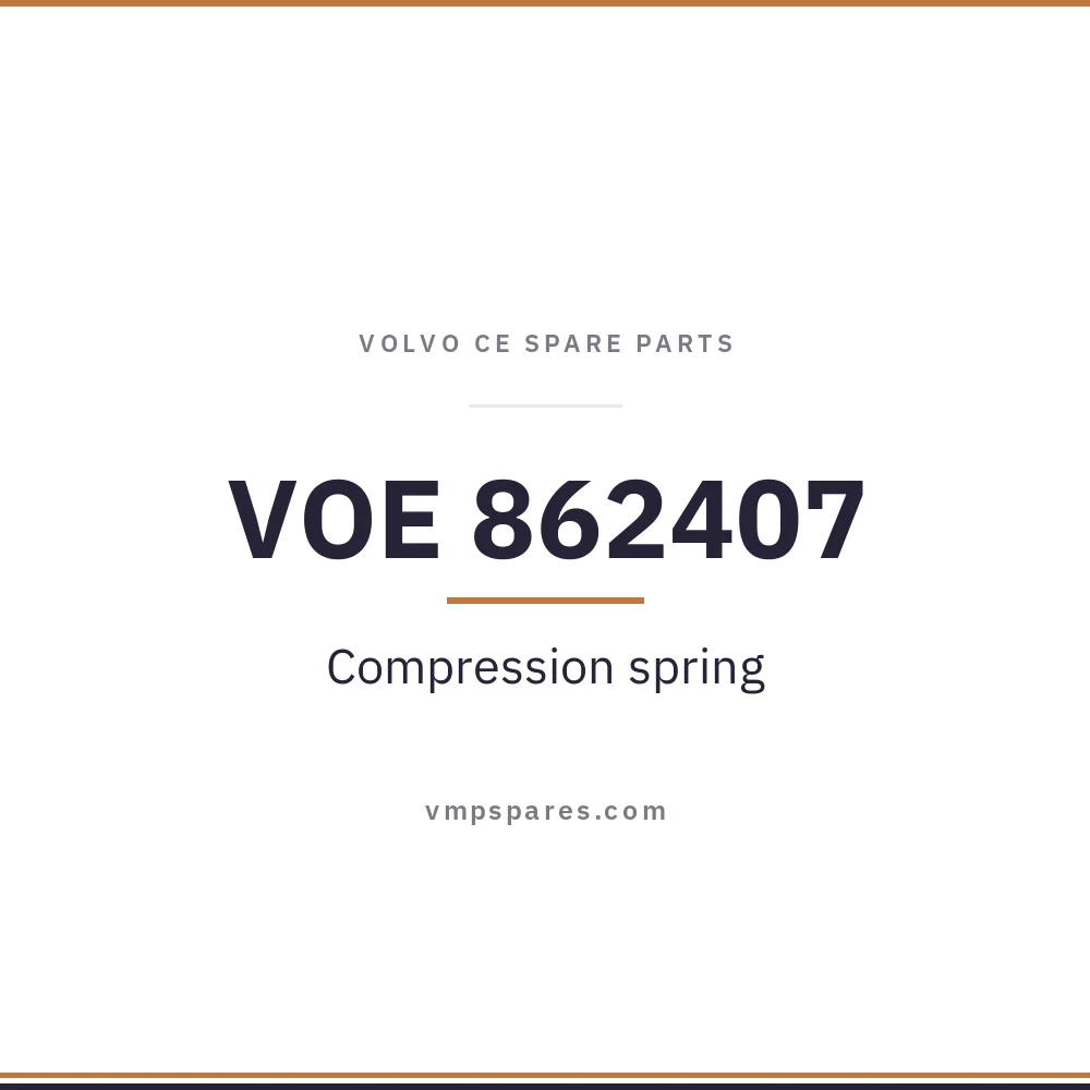 VOE 862407 – Compression spring