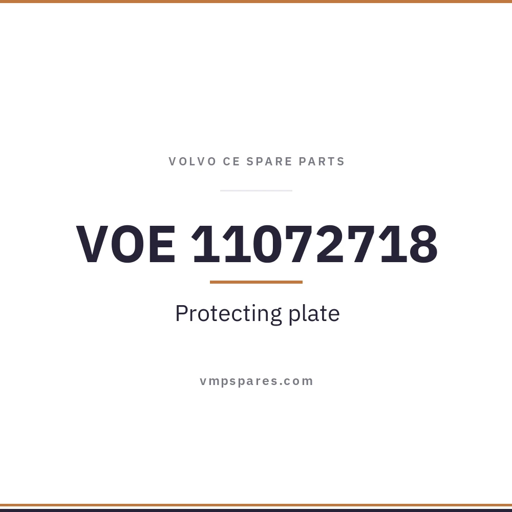 VOE 11072718 – Protecting plate