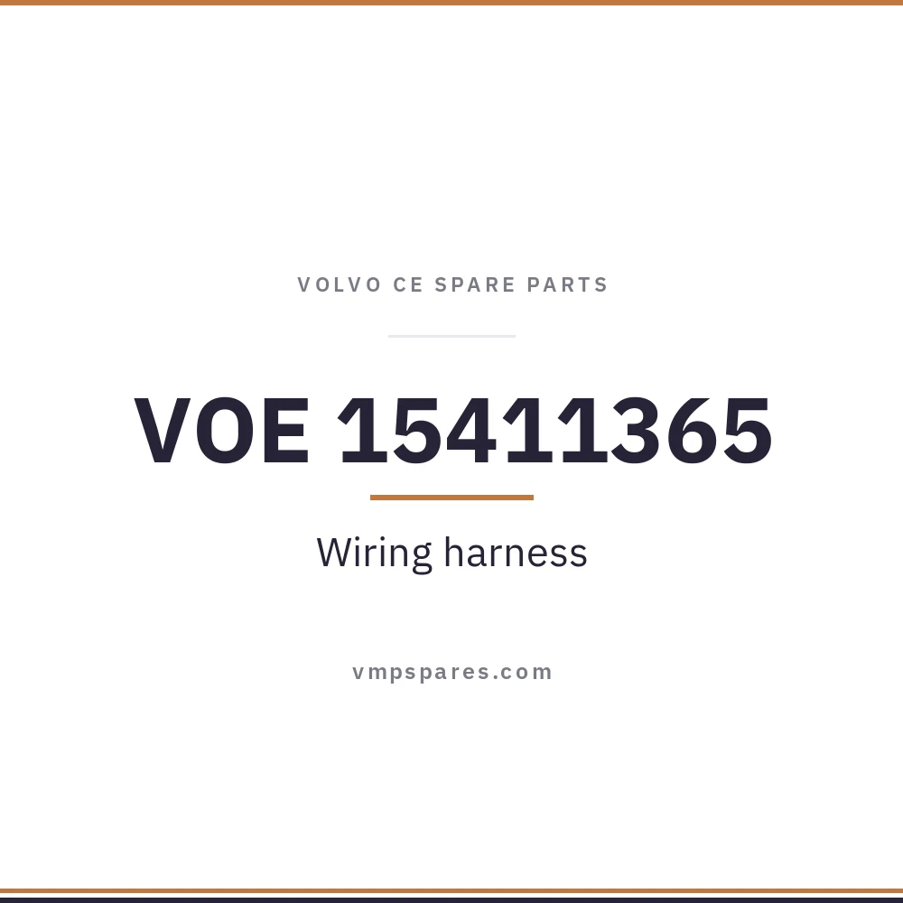 VOE 15411365 – Wiring harness