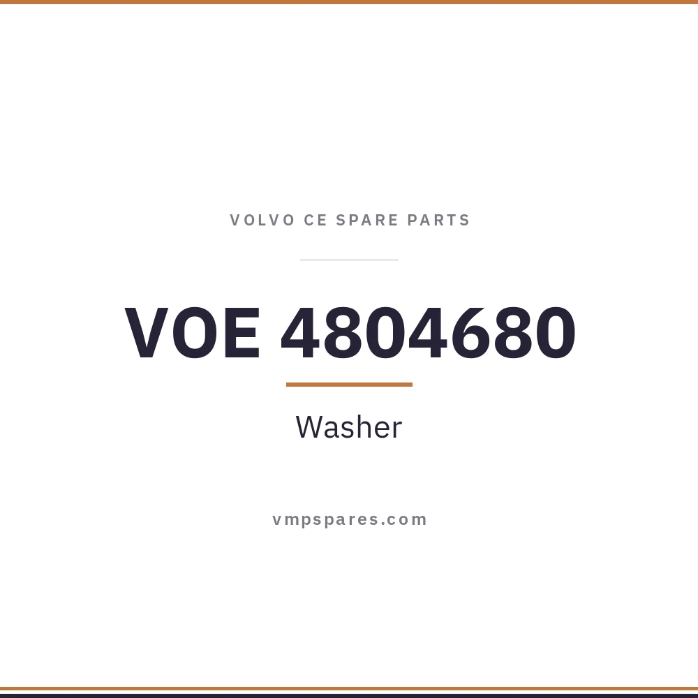 VOE 4804680 – Washer