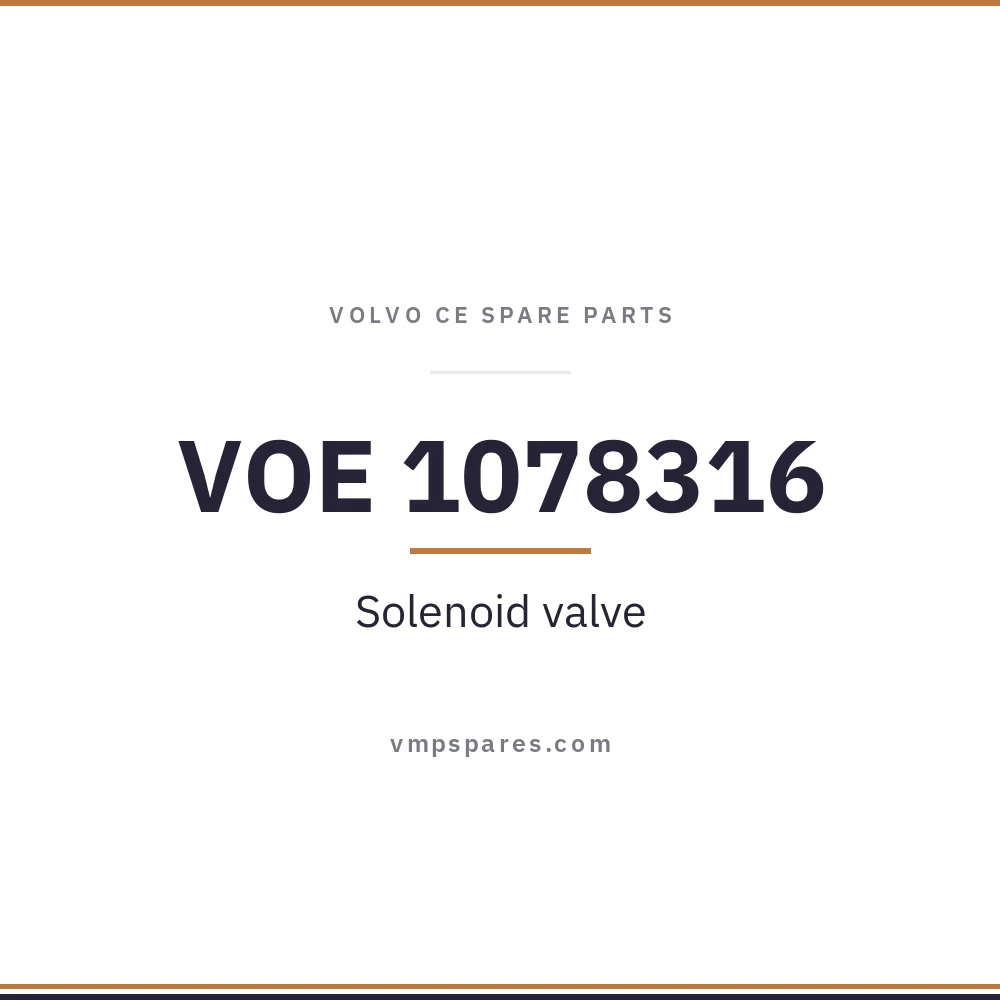 VOE 1078316 – Solenoid valve